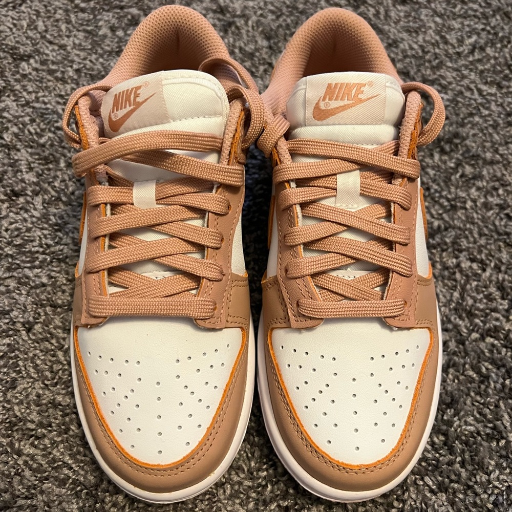Nike Low Dunks- Rose Whisper. Women’s size 5.